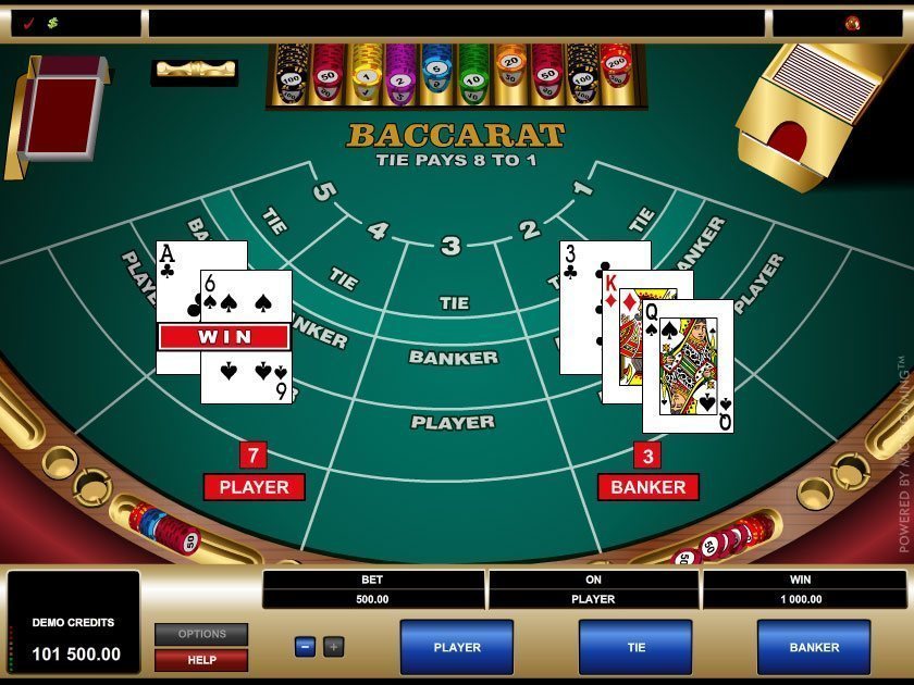 Strategie del Baccara Online