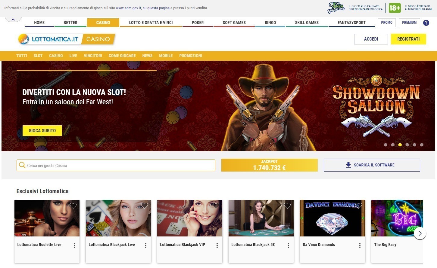 Lottomatica casino