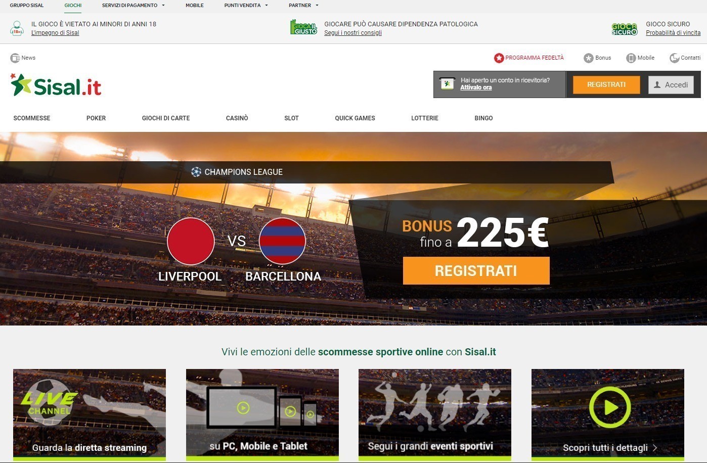Sisal casino